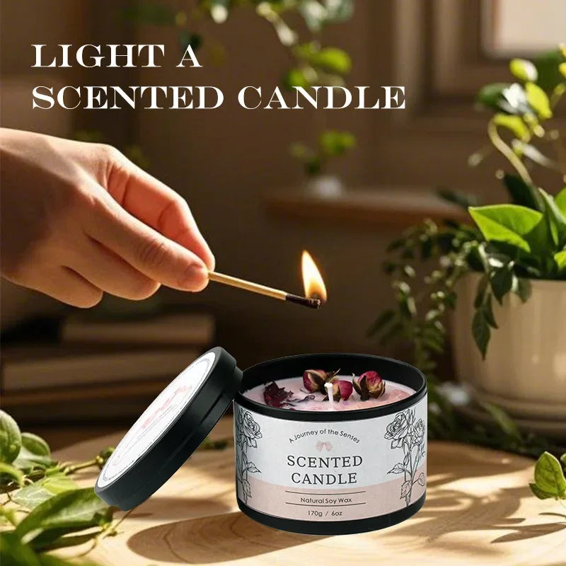 Creative Crystal Aromatherapy Candle