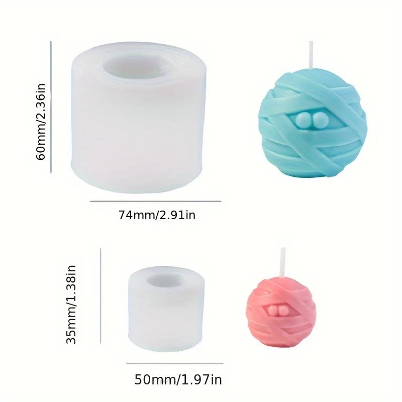 Halloween Silicone Candle Atmosphere Fragrance Candles