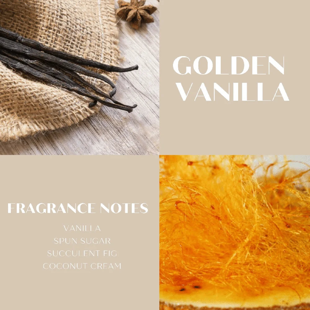 Golden Vanilla Scented Candle 14.5 oz