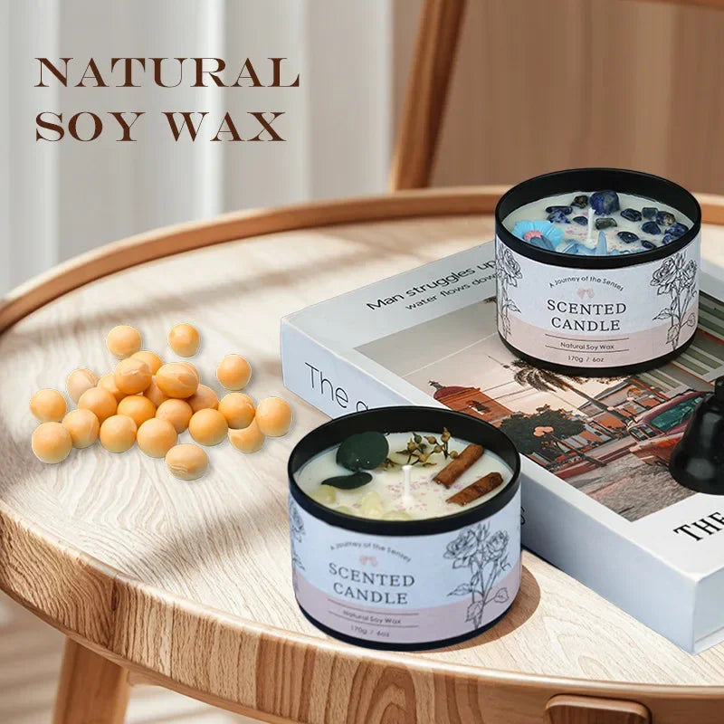Creative Crystal Aromatherapy Candle