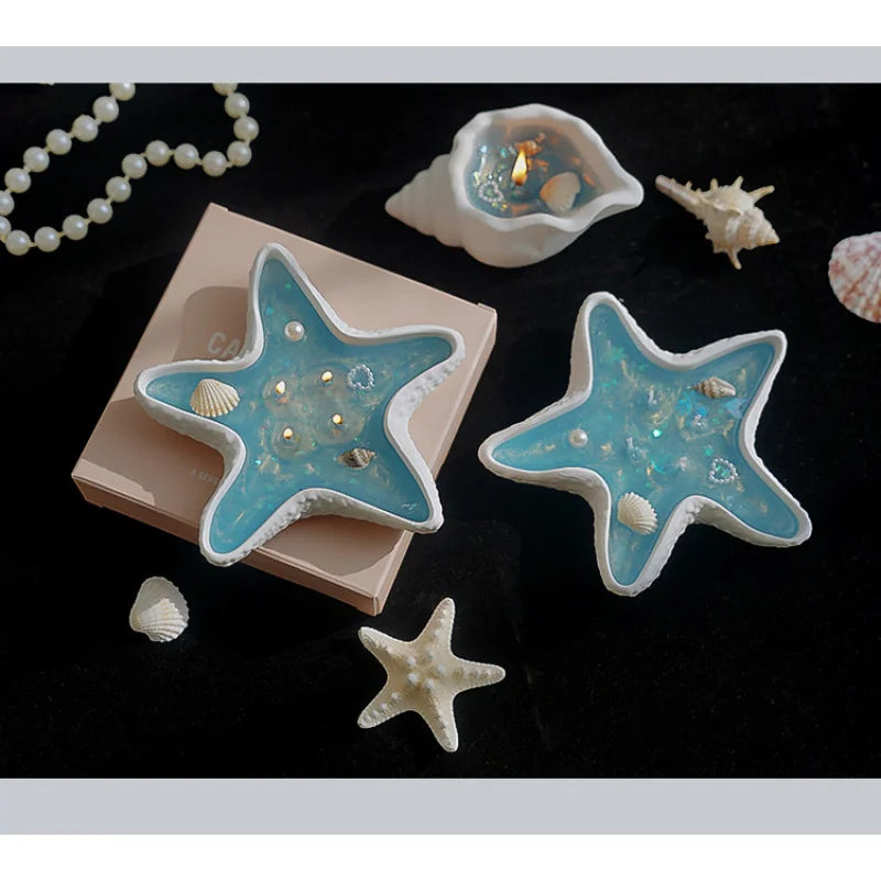 Conch Scented Candle Atmosphere Gift Jelly Wax