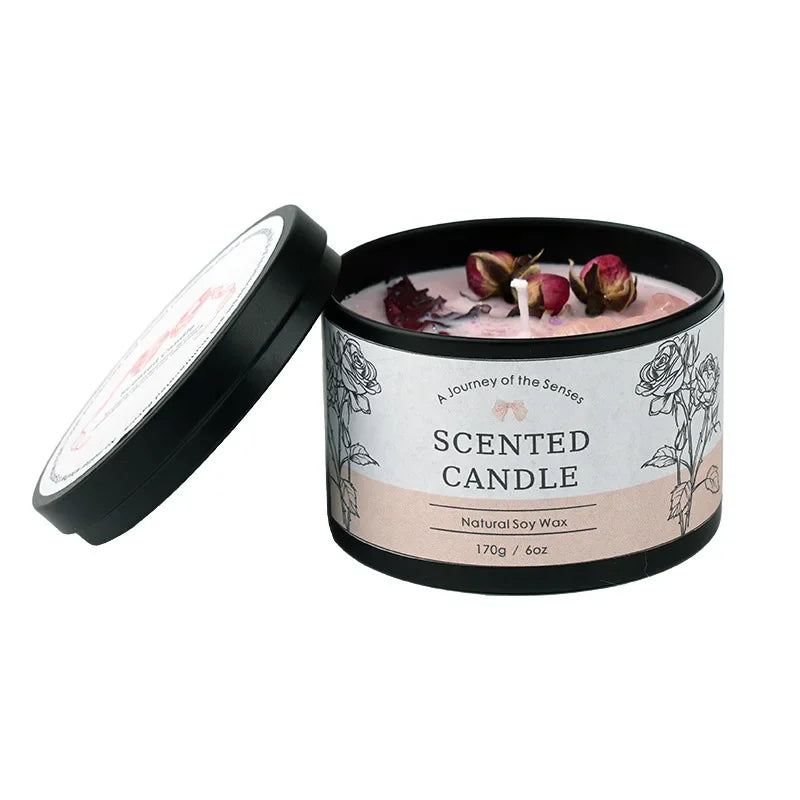 Creative Crystal Aromatherapy Candle