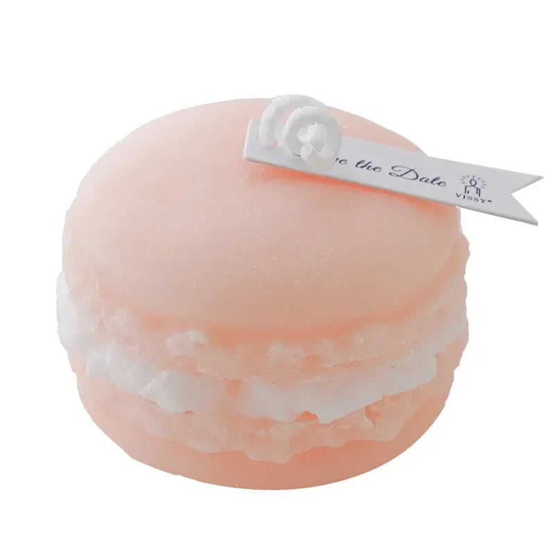 Macaron Aromatherapy Candle Lavender Peach