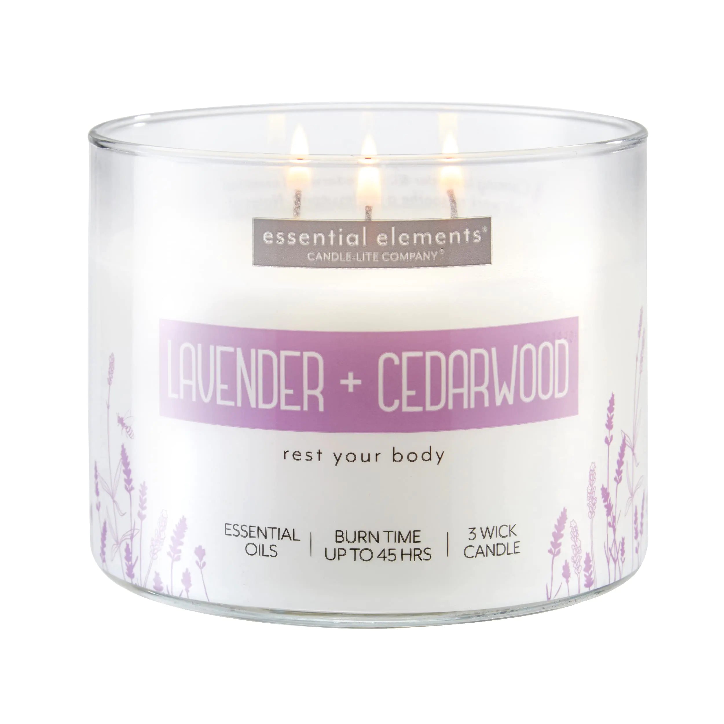 Lavender & Cedarwood candle