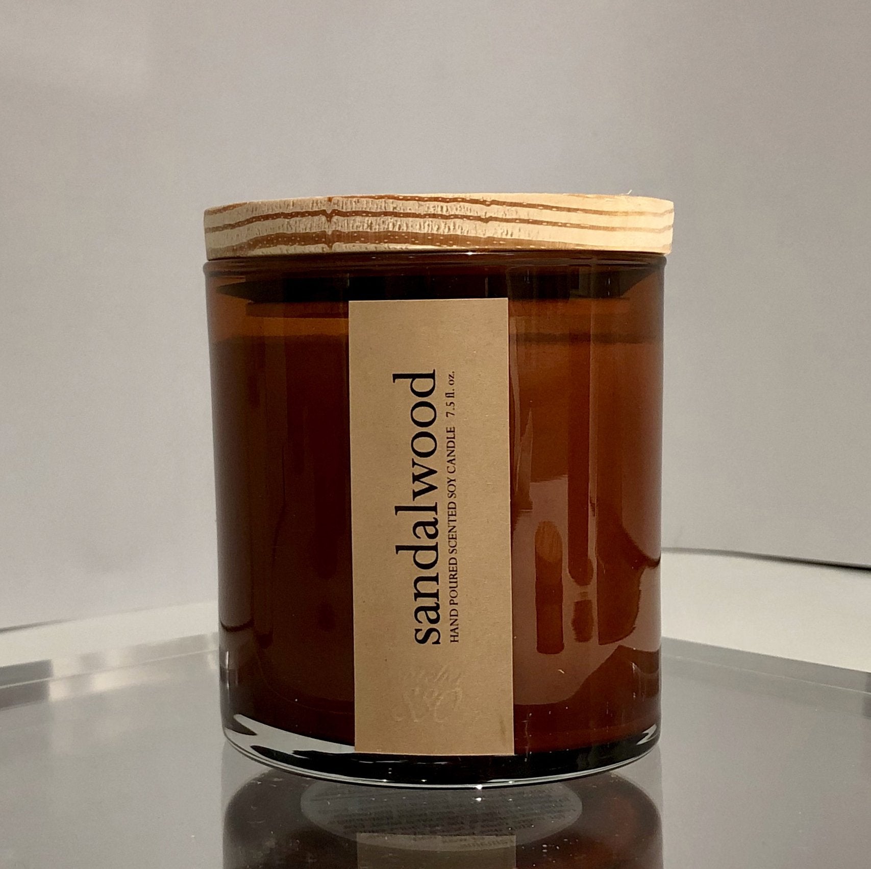 Sandalwood Scented Candle